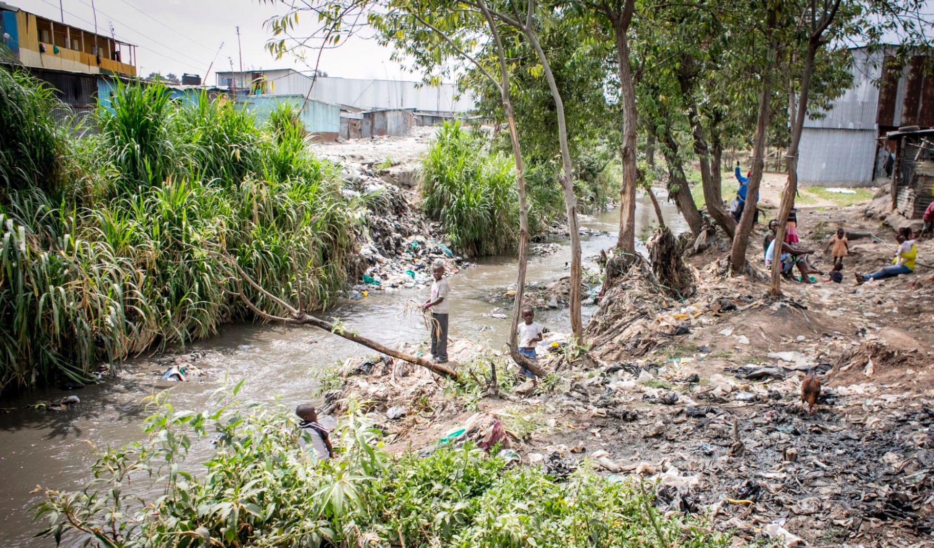 Community we serve — Kibera, Kenya